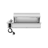 Smeg BBQE90X Elektrisk Grill, 90 cm, rustfrit stål