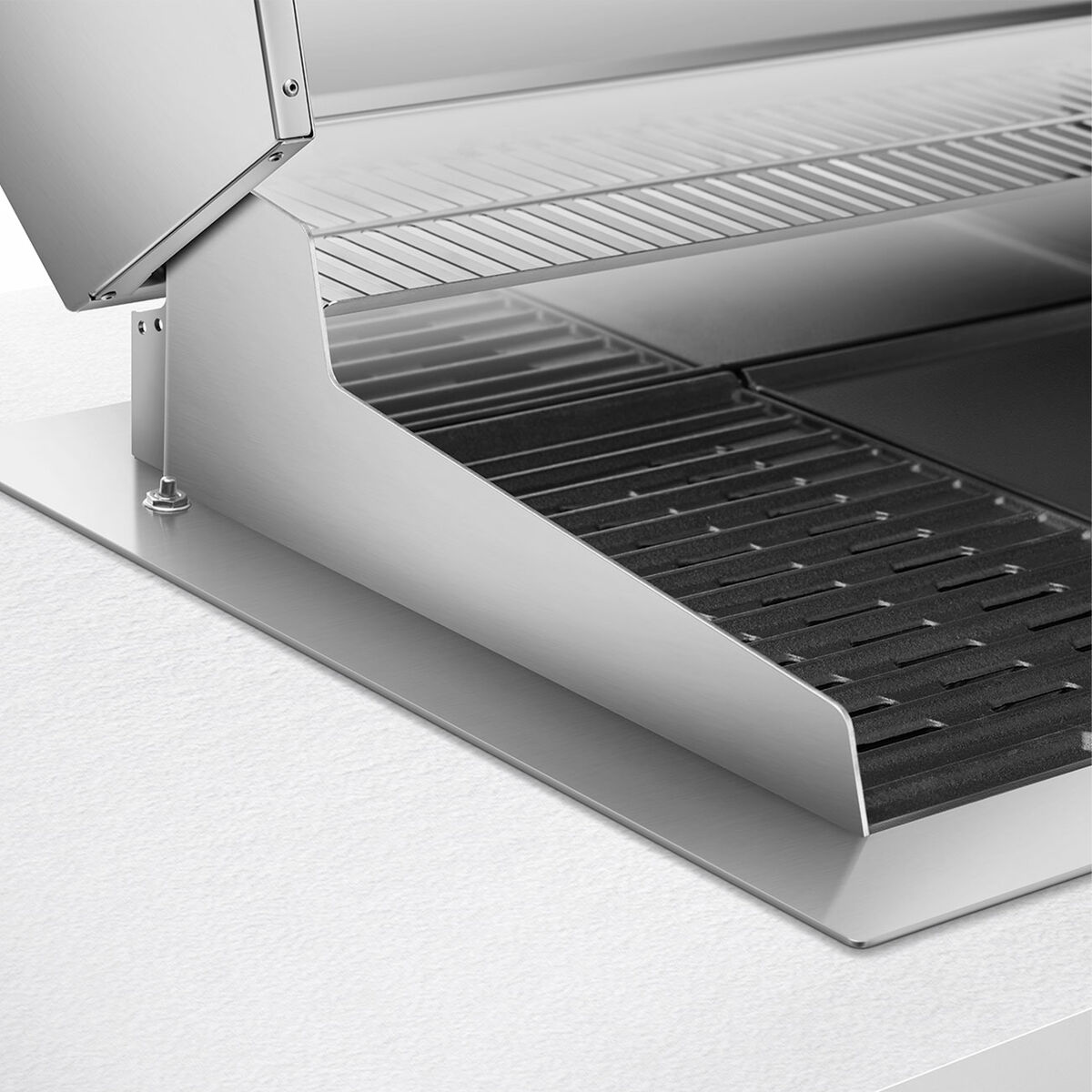Smeg BBQE90X Elektrisk Grill, 90 cm, rustfrit stål