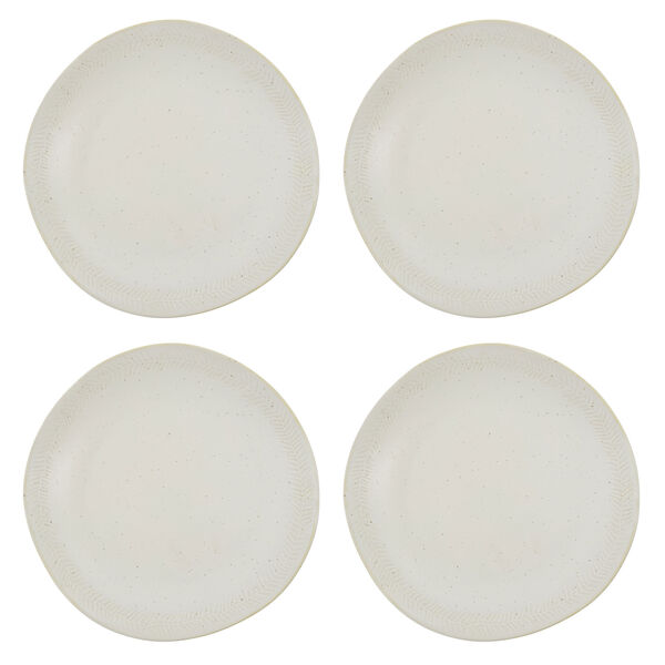House doctor HD Serve middagstallrik 4 delar, off-white