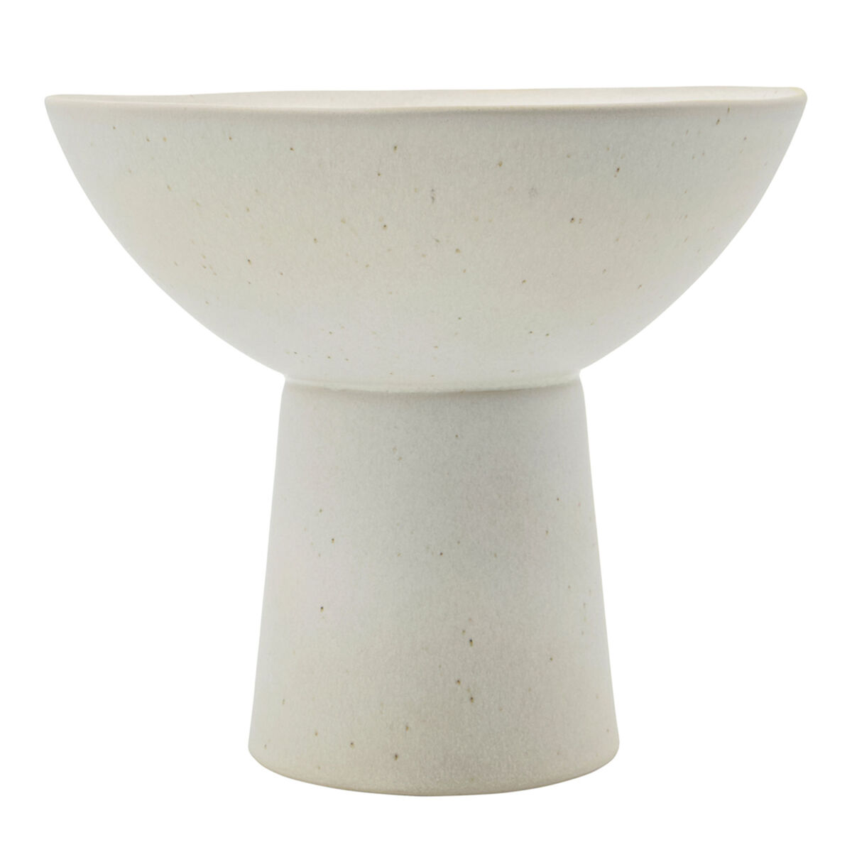 HD Serve skål på fot 20 cm, off-white