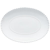 Pearl ovalt fad 34 cm