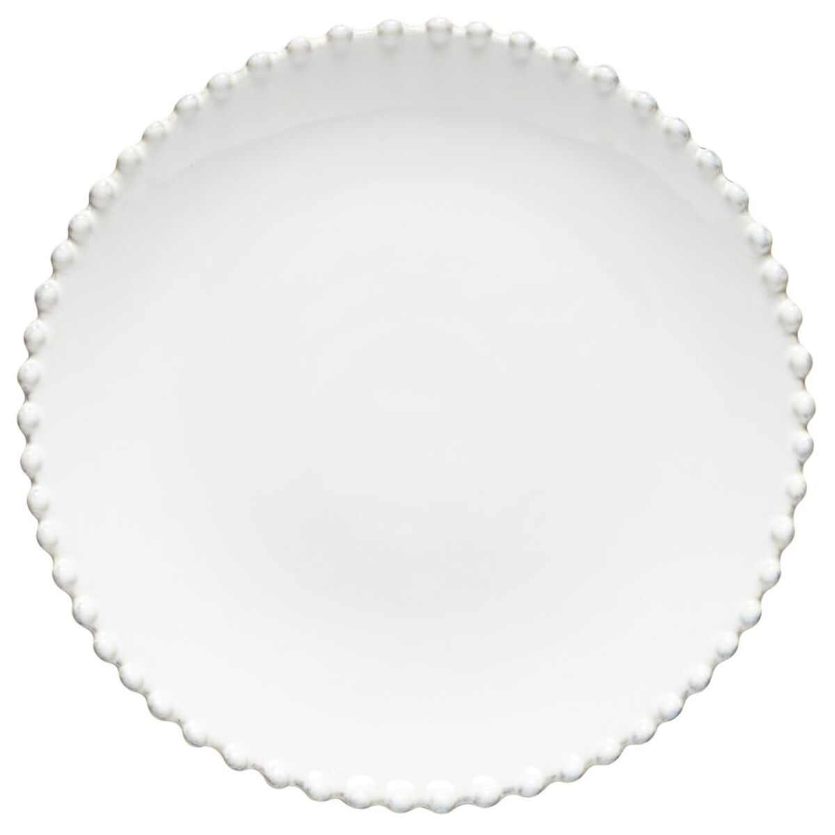 Pearl asiet 22 cm, hvid