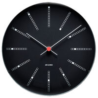 Bankers vægur Ø21 cm, sort