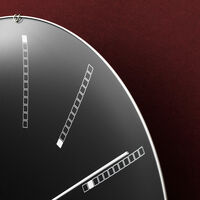 Arne Jacobsen Bankers vægur 29 cm, sort