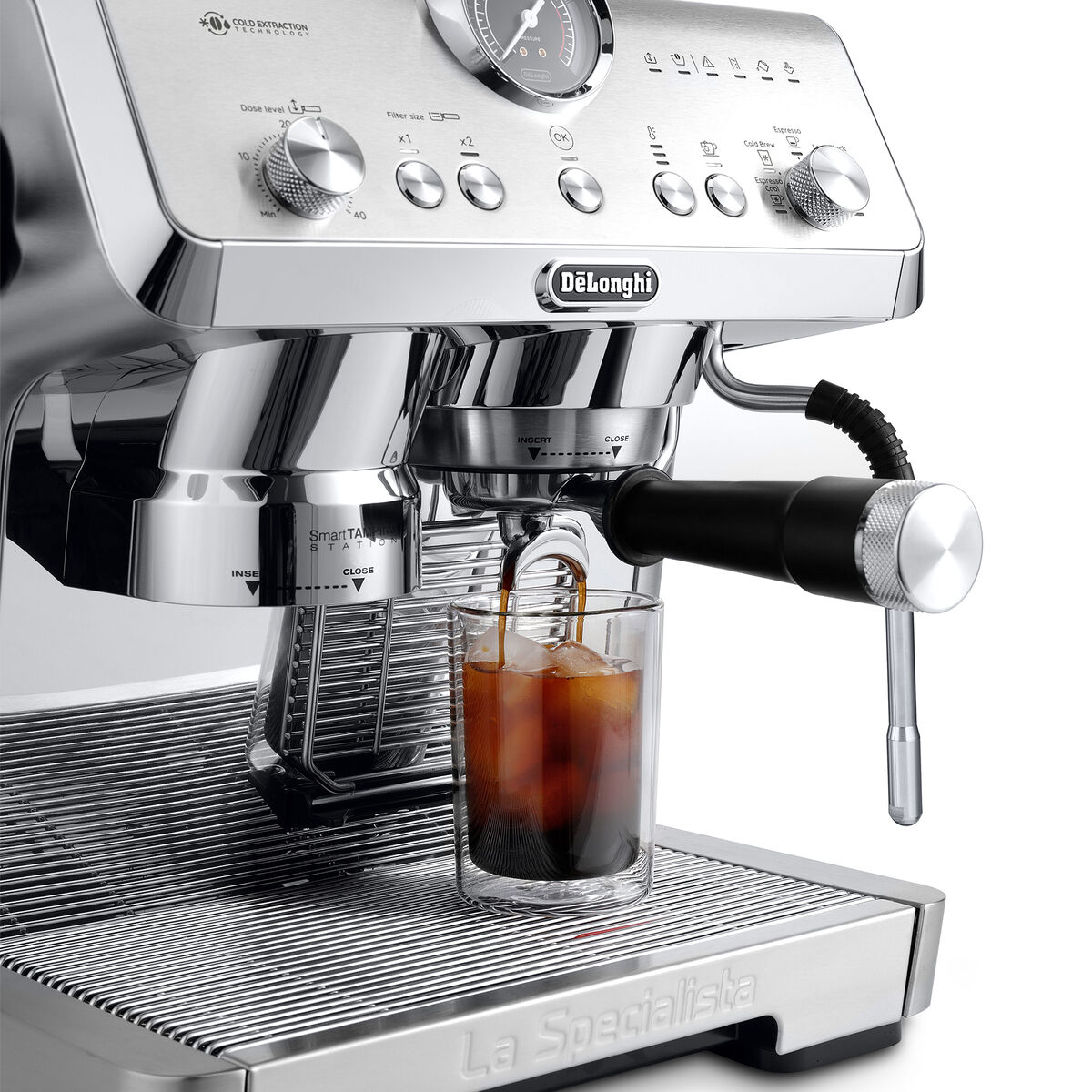 Delonghi EC9555.M espressokone integroidulla myllyllä