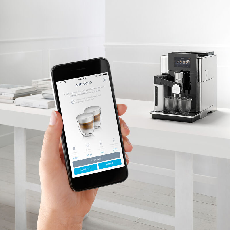 Delonghi EPAM960.75.GLM Maetosa kaffemaskin, stål