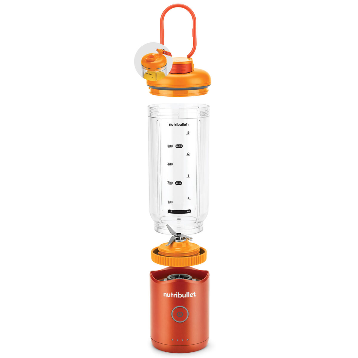 Flex bærbar blender 590 ml, orkidé