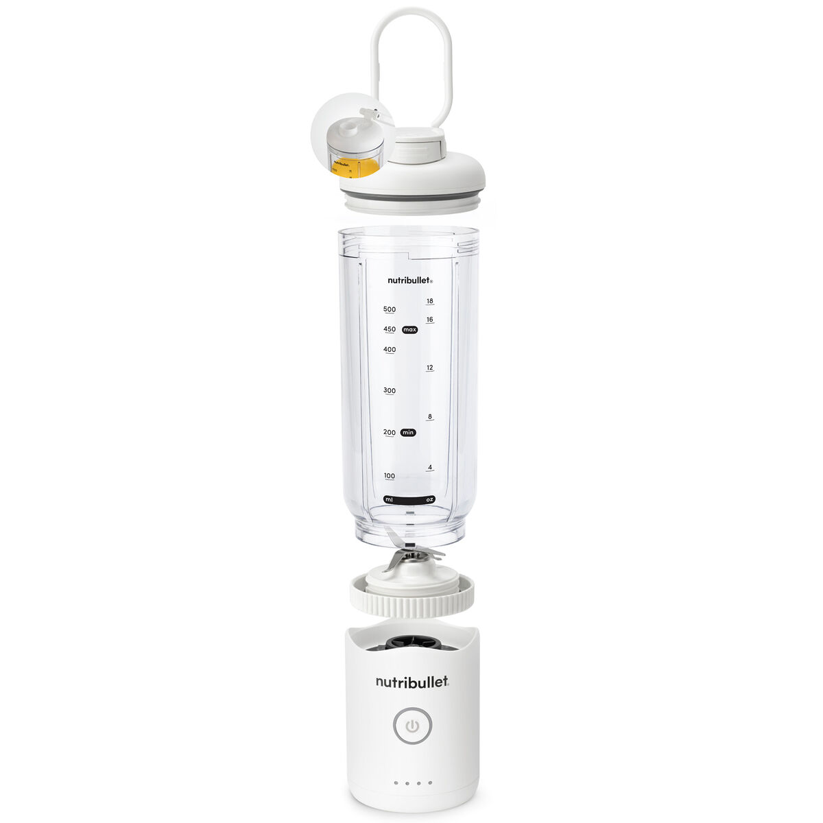 Flex bærbar blender 590 ml, hvit