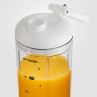 Flex bærbar blender 590 ml, hvit