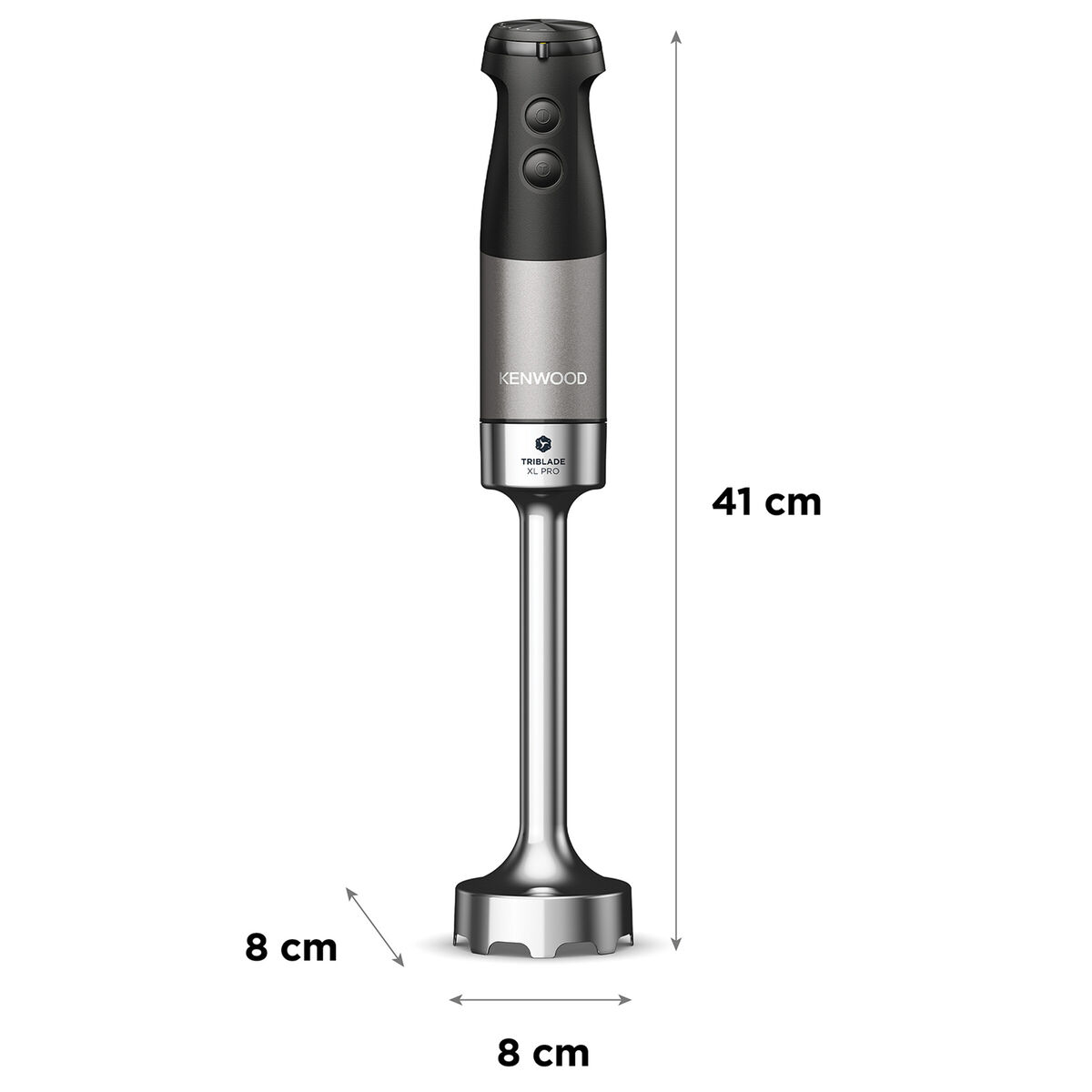 Triblade XL Pro HBM80.327.BK stavblender, sort