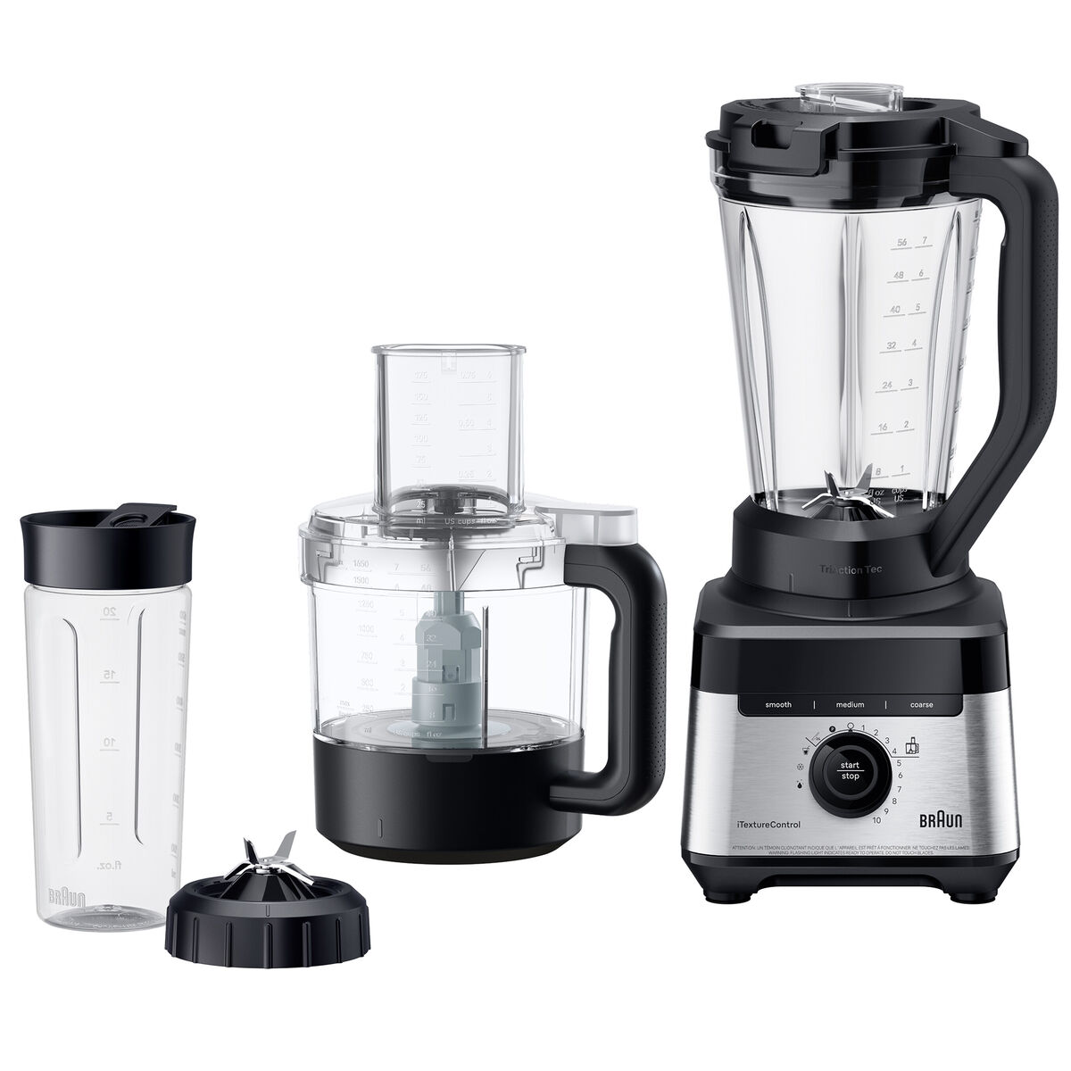 JB7568.BK foodprosessor, svart