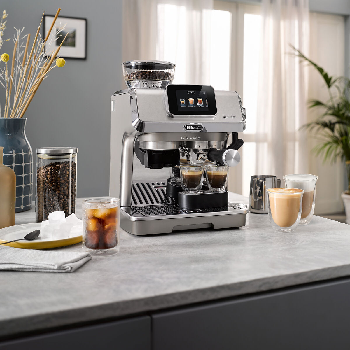Delonghi EC9455 espressokone, teräs