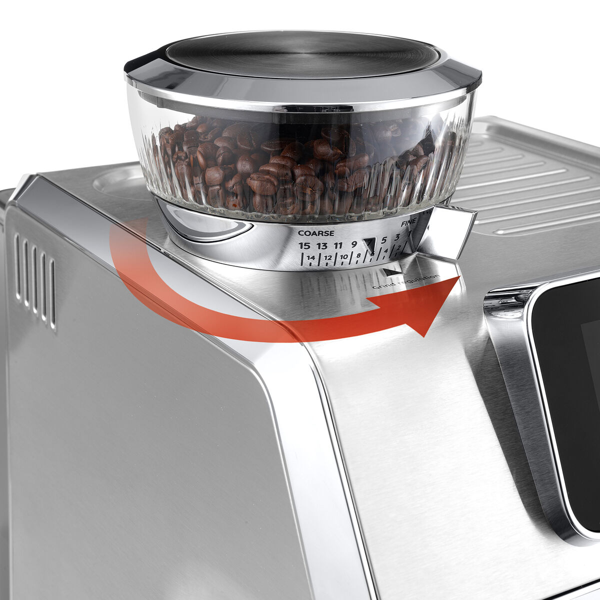 Delonghi EC9455 espressokone, teräs