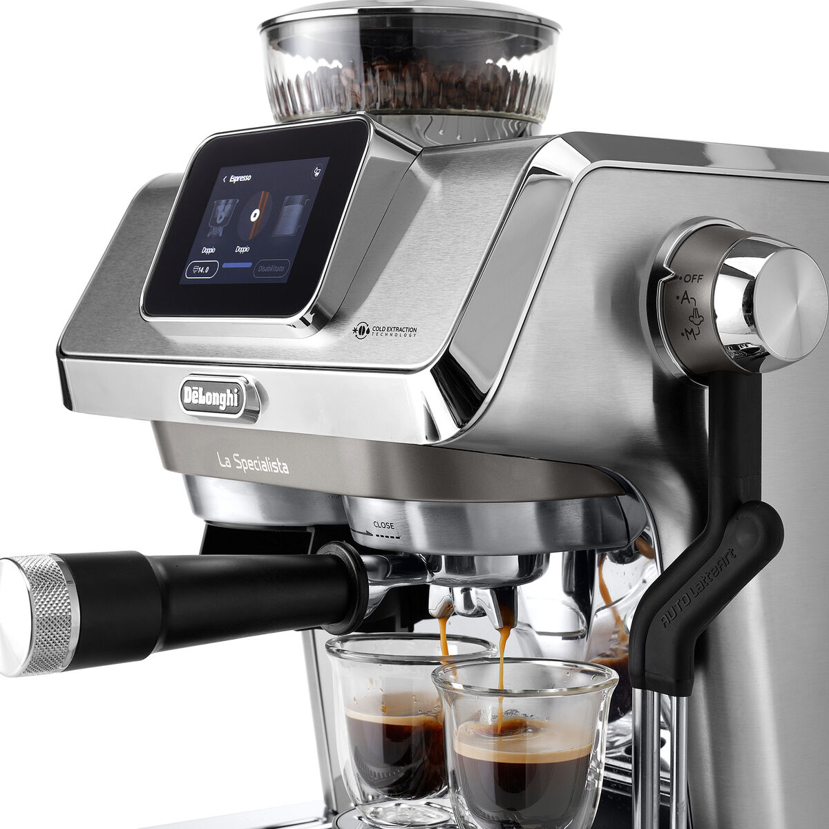 Delonghi EC9455 espressokone, teräs