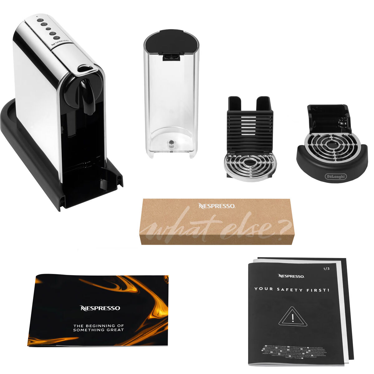 Nespresso CitiZ Platinum EN220.M Kapselmaskin fra Delonghi
