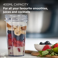 KAG50.000GY Xtract SportGo personal blender 400 ml, grå