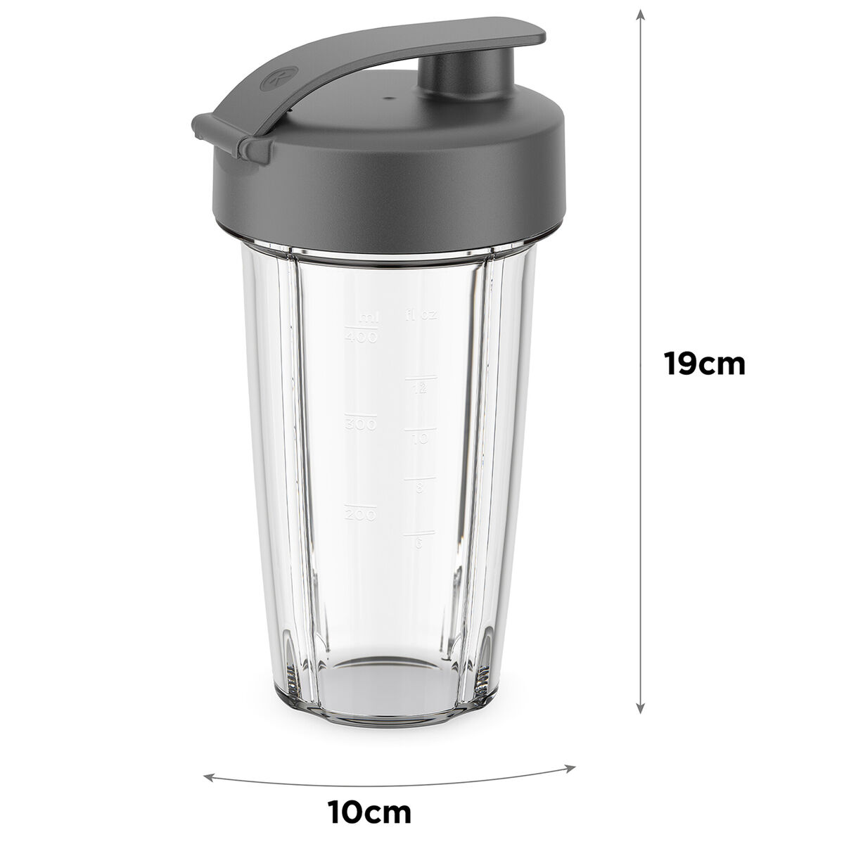 KAG50.000GY Xtract SportGo personal blender 400 ml, grå
