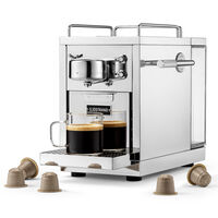 The Original 2 kapselmaskin, polerat stål