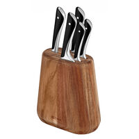 Jamie Oliver knivblock 5 delar, silver