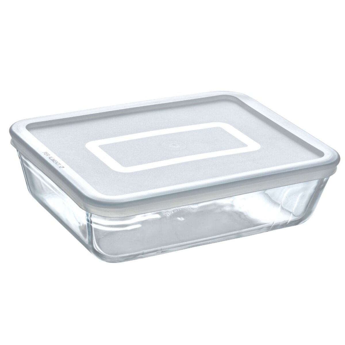 Cook&Freeze oppbevaringsboks rektangulær 1,5 liter, glass