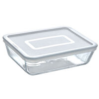 Cook&Freeze matlåda rektangulär 1,5 liter, glas