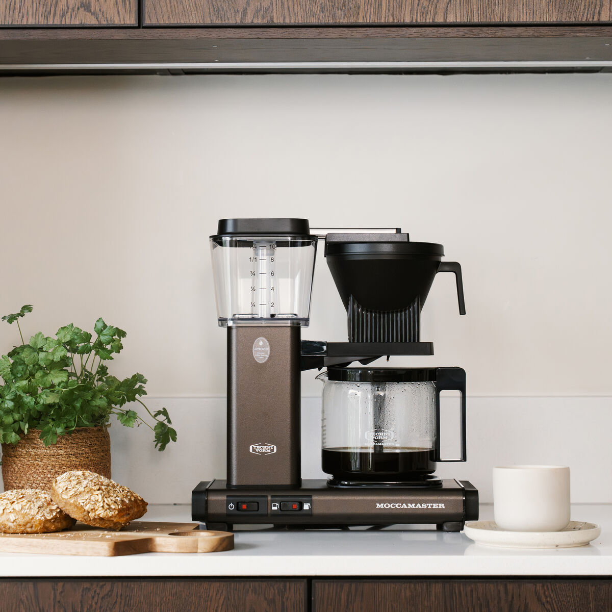 Optio kaffetrakter, brun