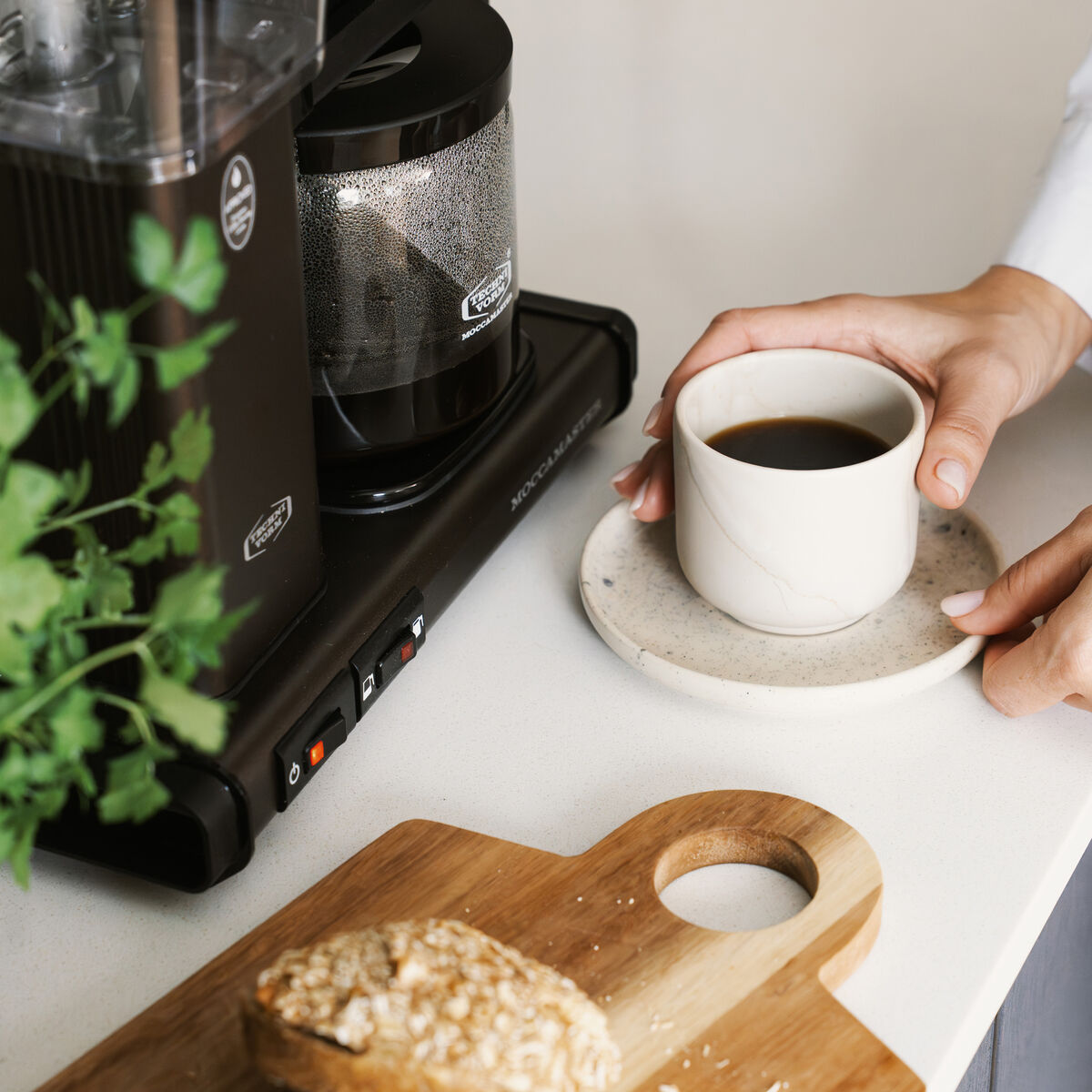 Optio kaffetrakter, brun