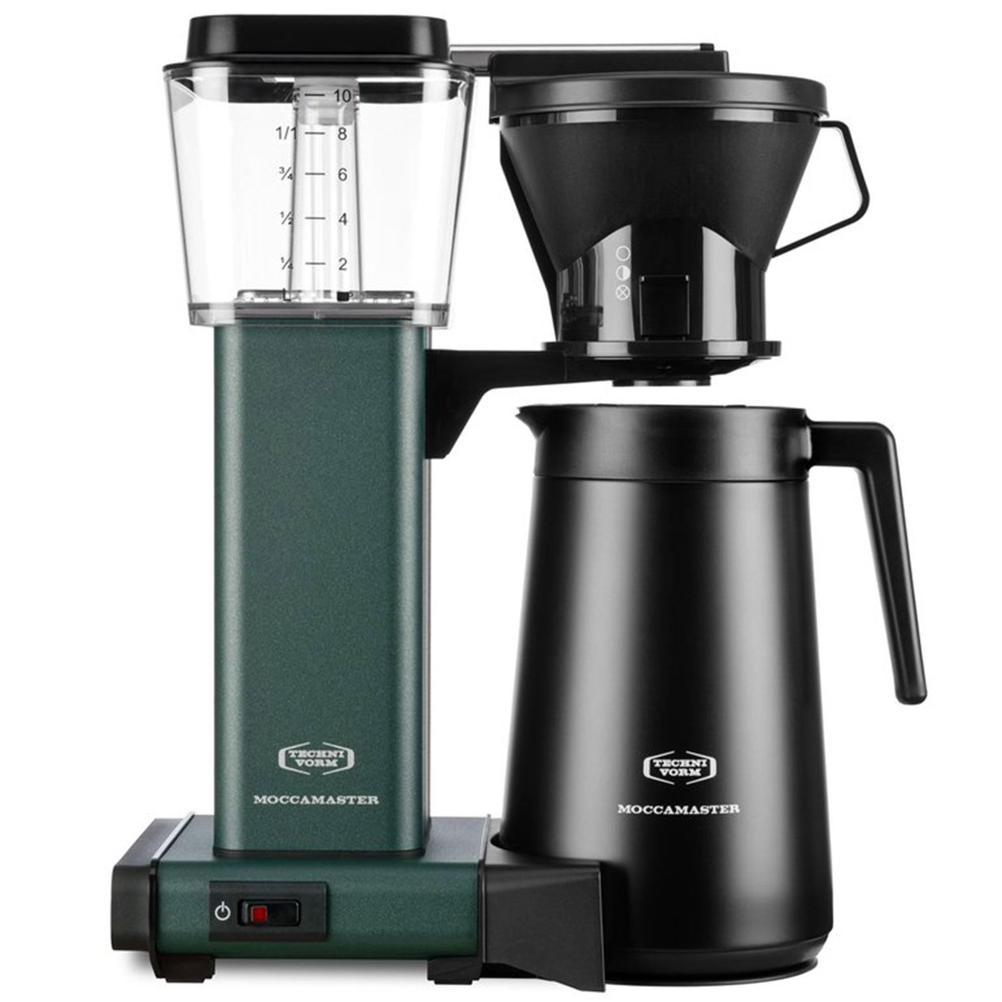 Moccamaster Manual Thermo kaffebryggare, forest green