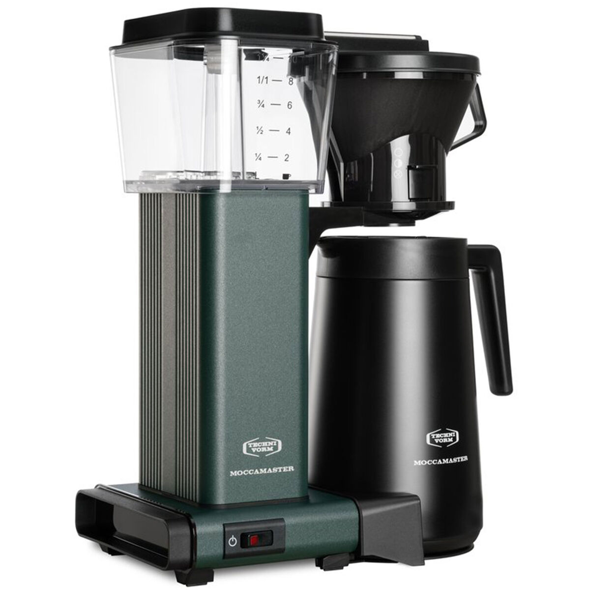 Manual Thermo kaffebryggare, forest green