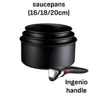Ingenio Excellence Fusion kastrullset 4