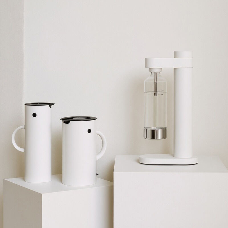 Stelton Brus – kuplavesikone, Soft White