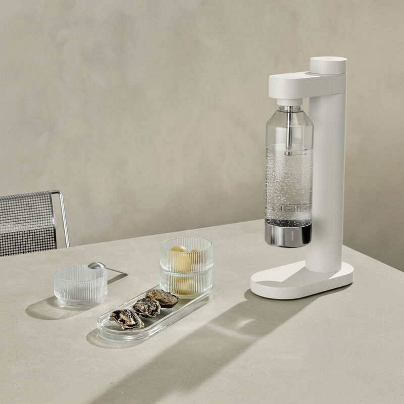 Stelton Brus – kuplavesikone, Soft White