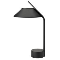Vinkel LED-lampe transportabel, sort