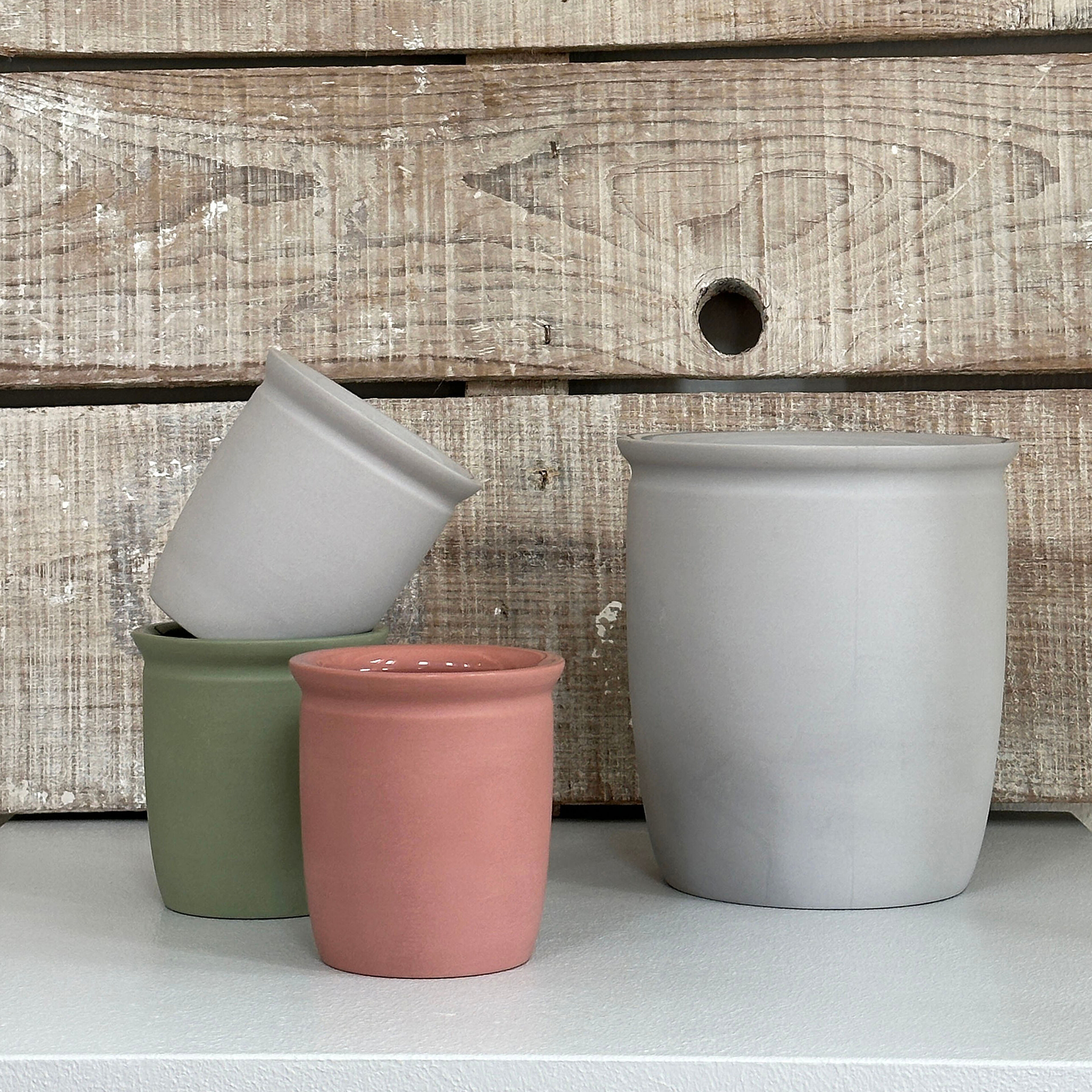 Syltekrukke 0,5 liter, dark rose