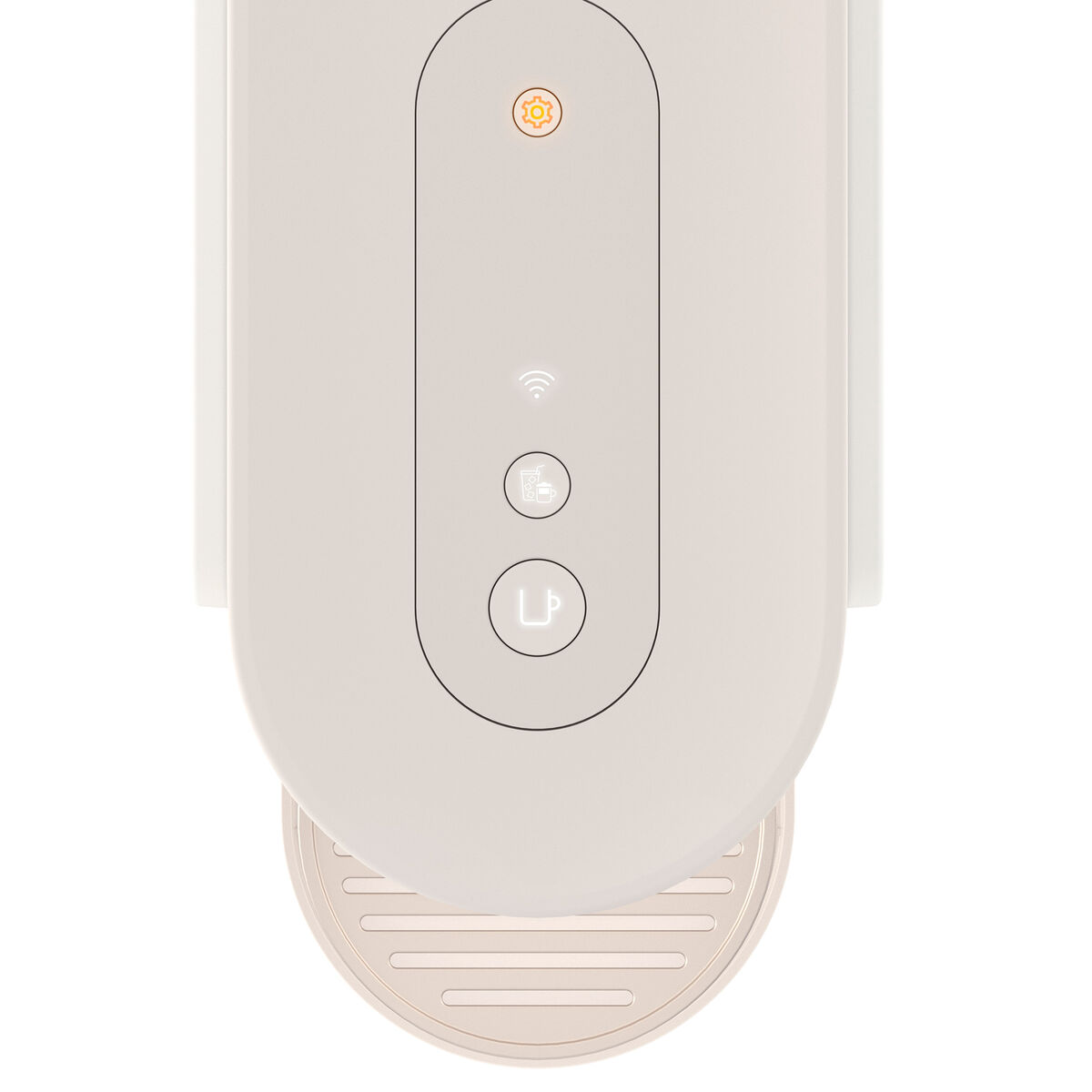 ENV200.WAE Vertuo Up kapselmaskin + melkeskummer, hvit