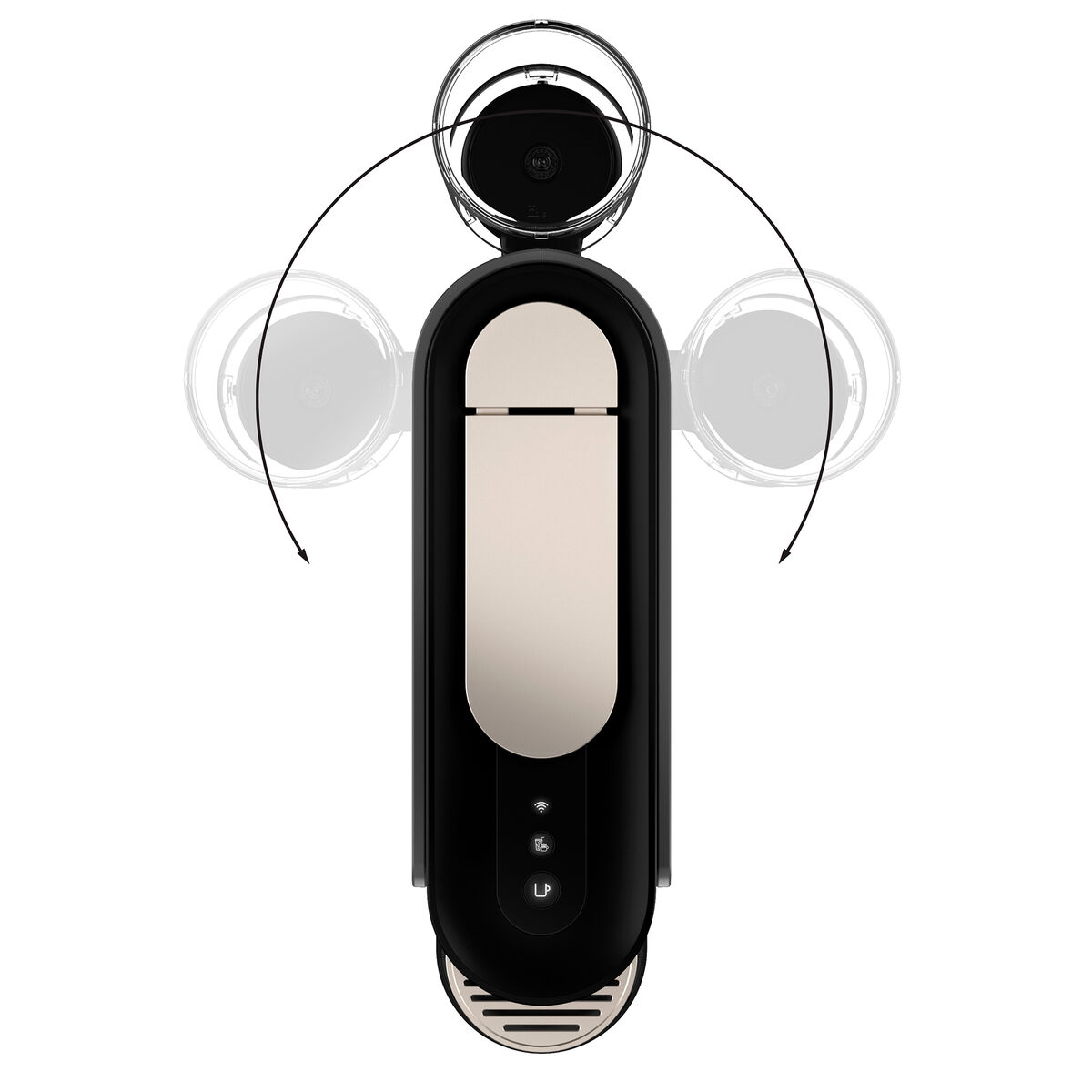 ENV200.GY Vertuo Up kapselmaskin, grå