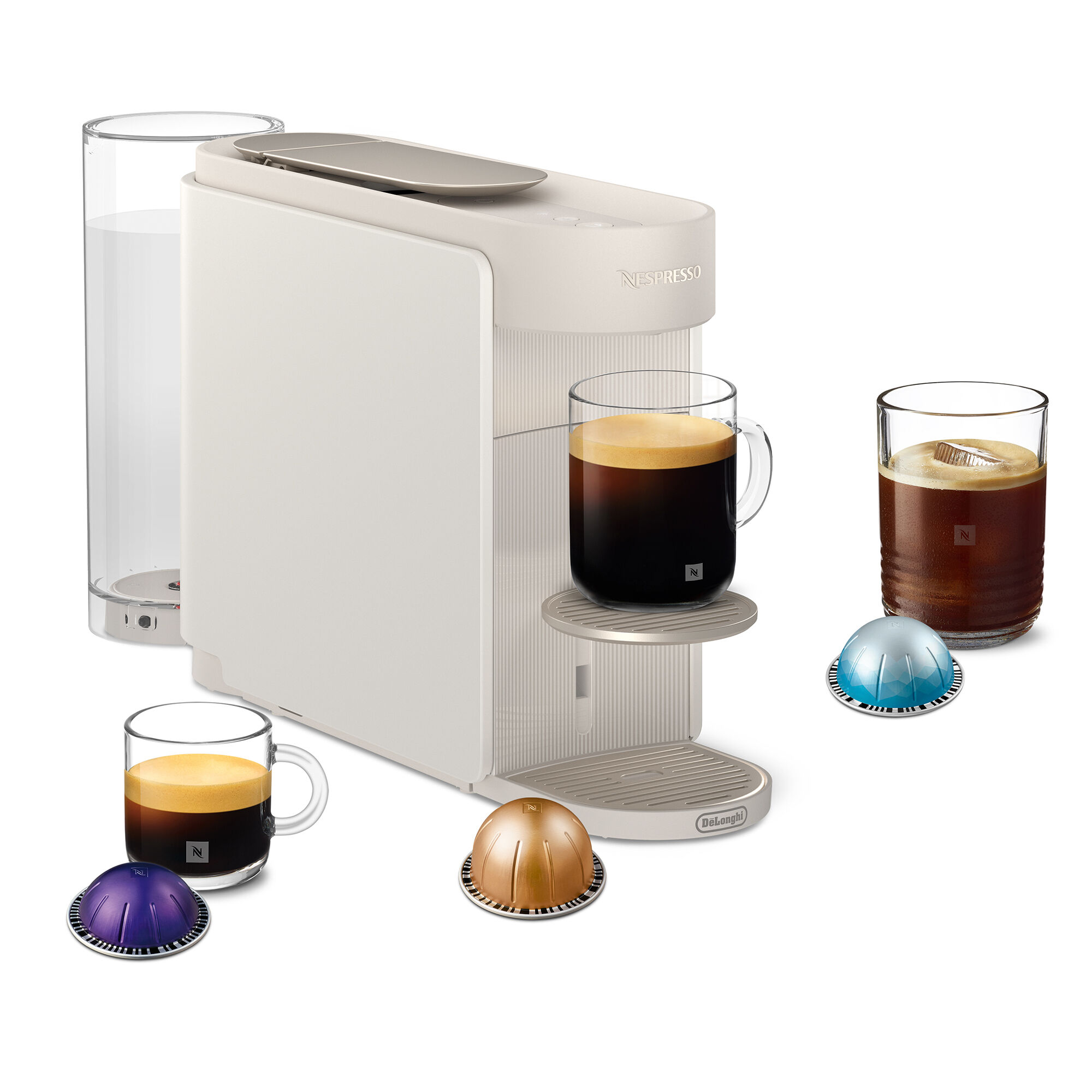 Nespresso ENV200.W Vertuo Up kapselmaskin 1,4 liter, vit