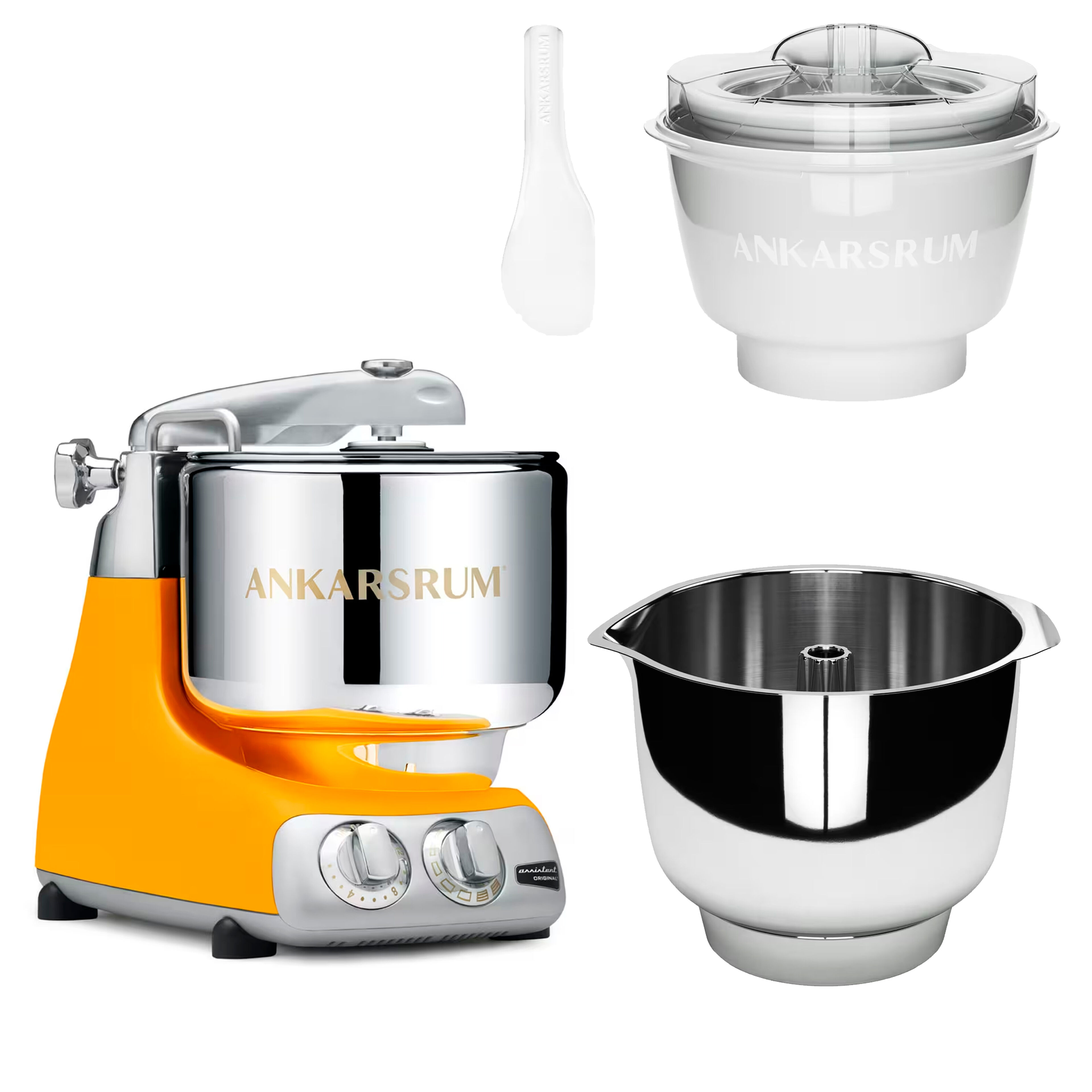 Assistent Original AKM 6230 køkkenmaskine med istilbehør og ekstra piskeskål, sunbeam
