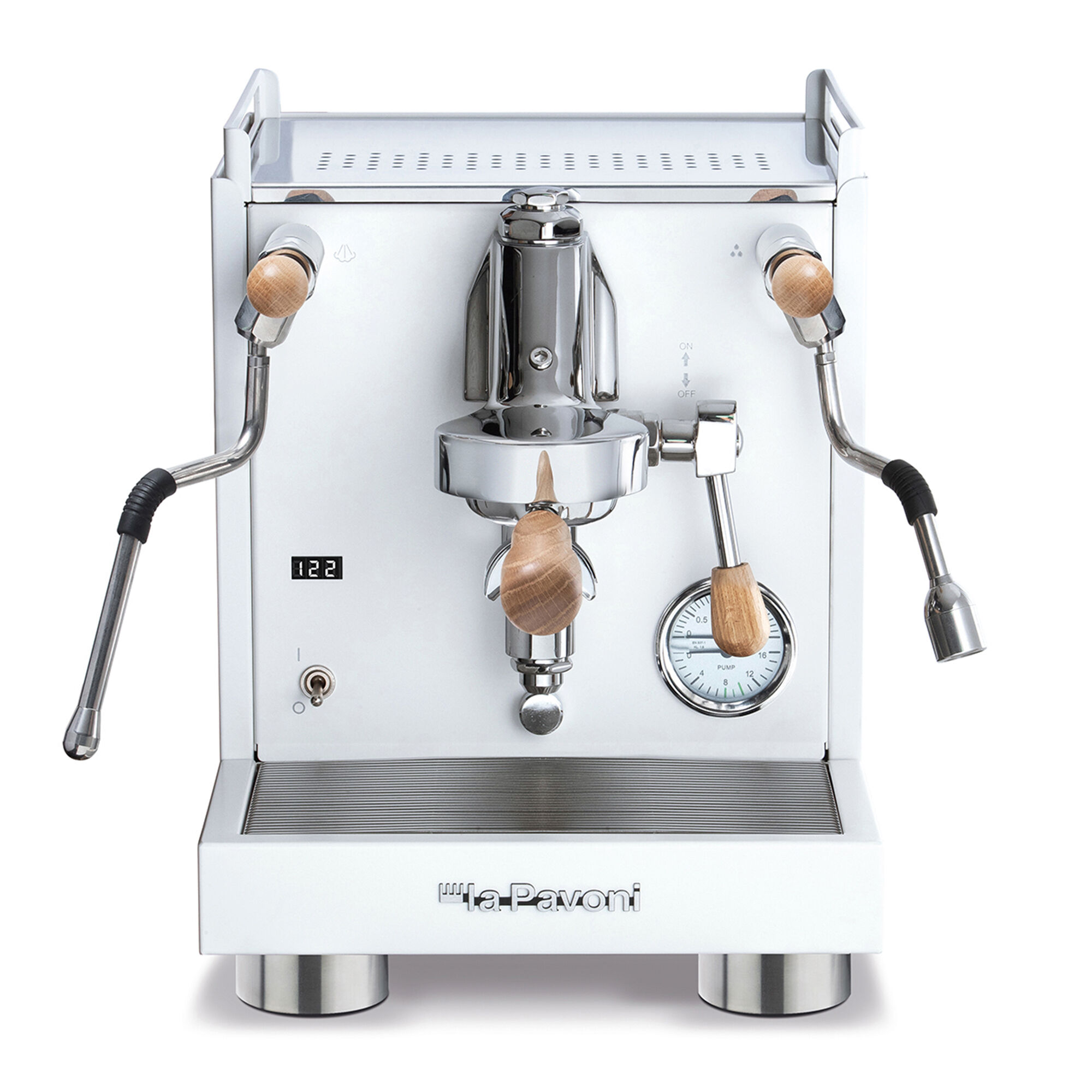 La pavoni Cellini Evo PID espressomaskin, vit