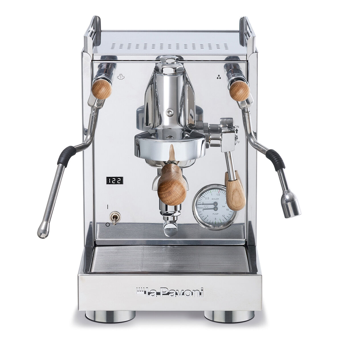 Mini Cellini X espressomaskine, rustfrit stål
