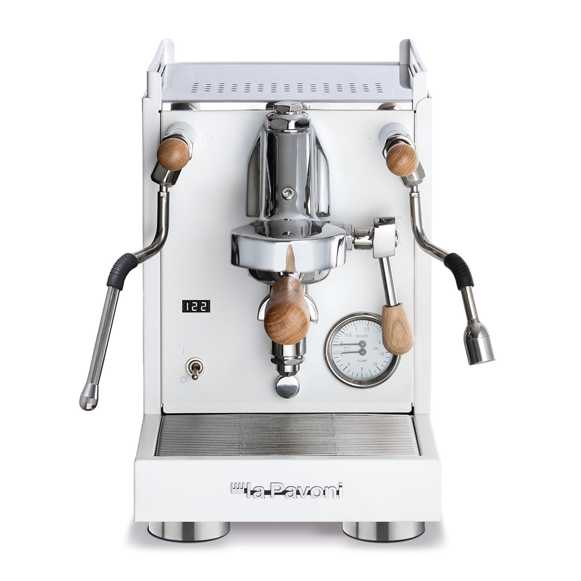 La pavoni Mini Cellini X espressomaskin, vit