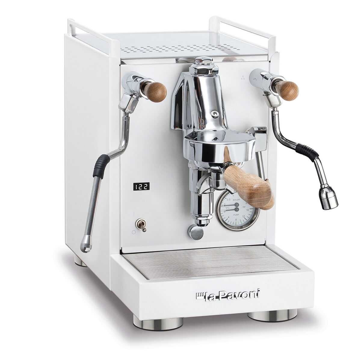 Mini Cellini X espressomaskine, hvid