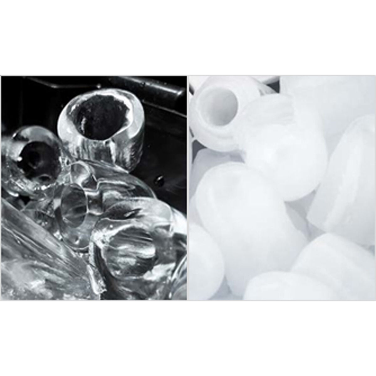 Caso 3403 Clear Ice advanced isbitsmaskin, svart
