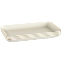 Turtallerken medium 4-pakning, cream