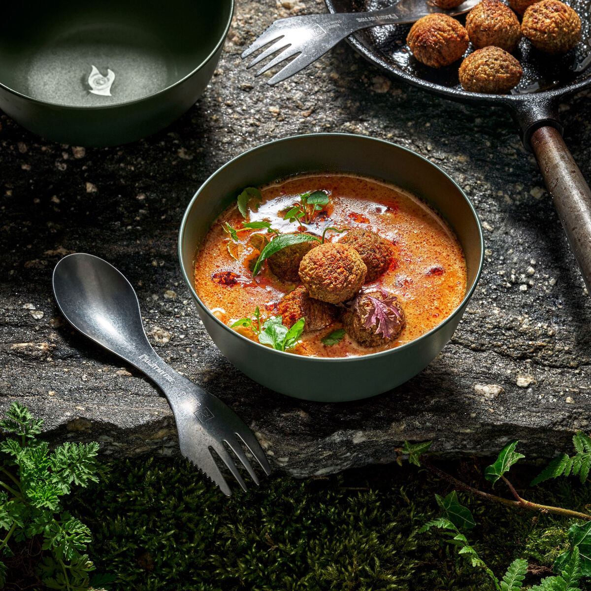 RamenBowl skål 4-pakning, sage green