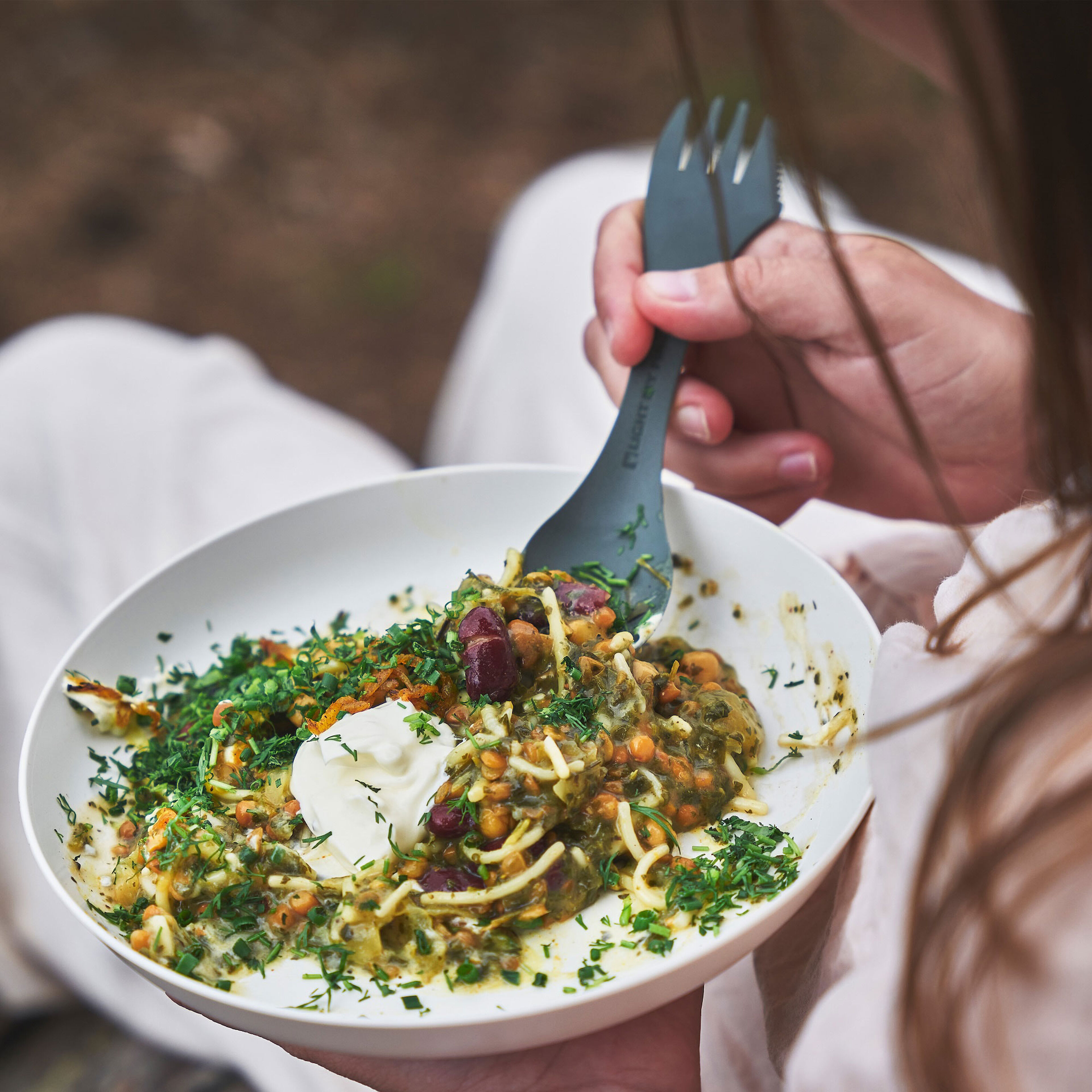 Spork Original 4-pakning, meadow