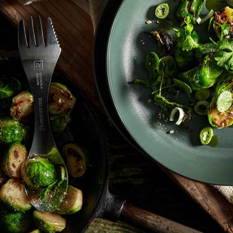 Spork, rostfritt stål