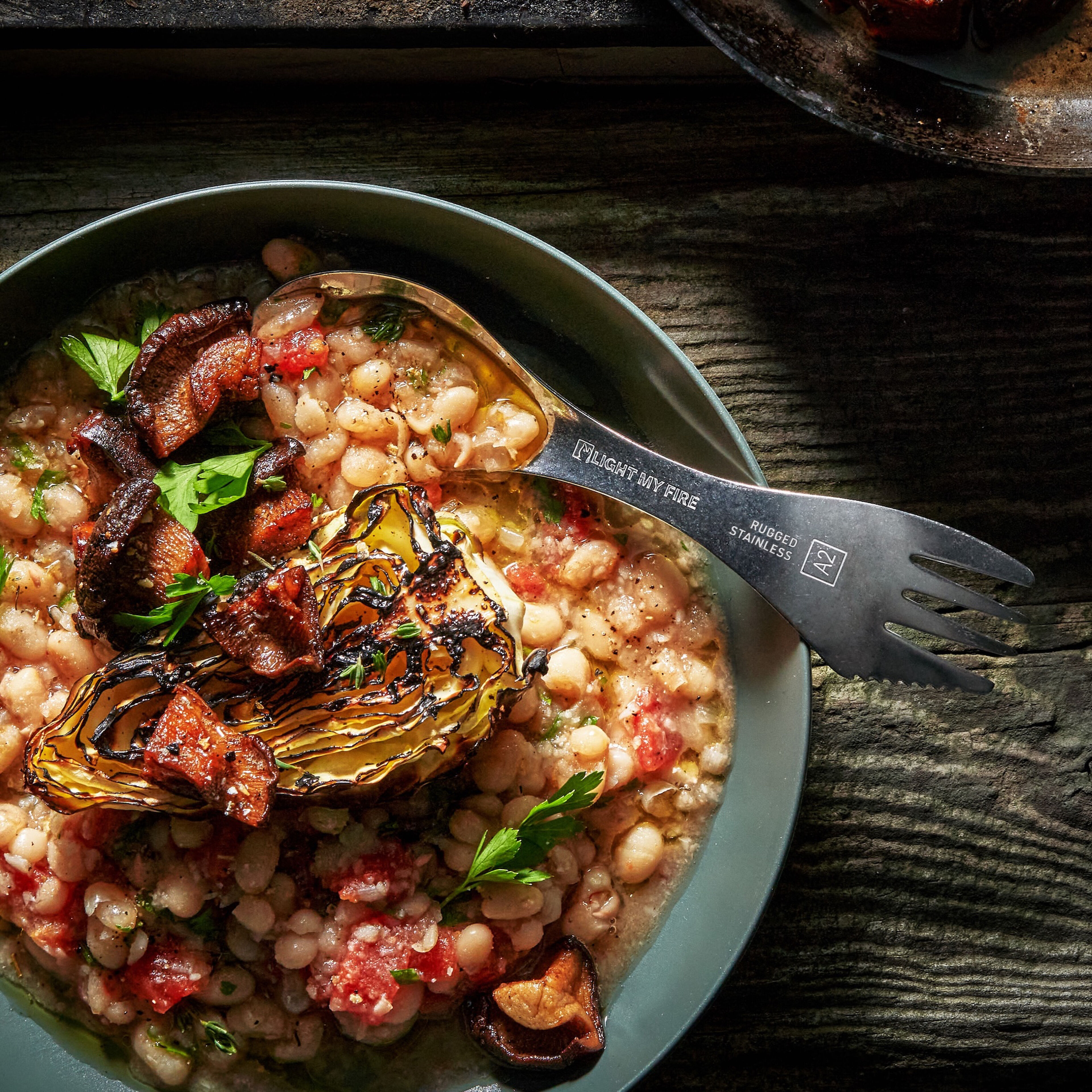 Spork, rostfritt stål
