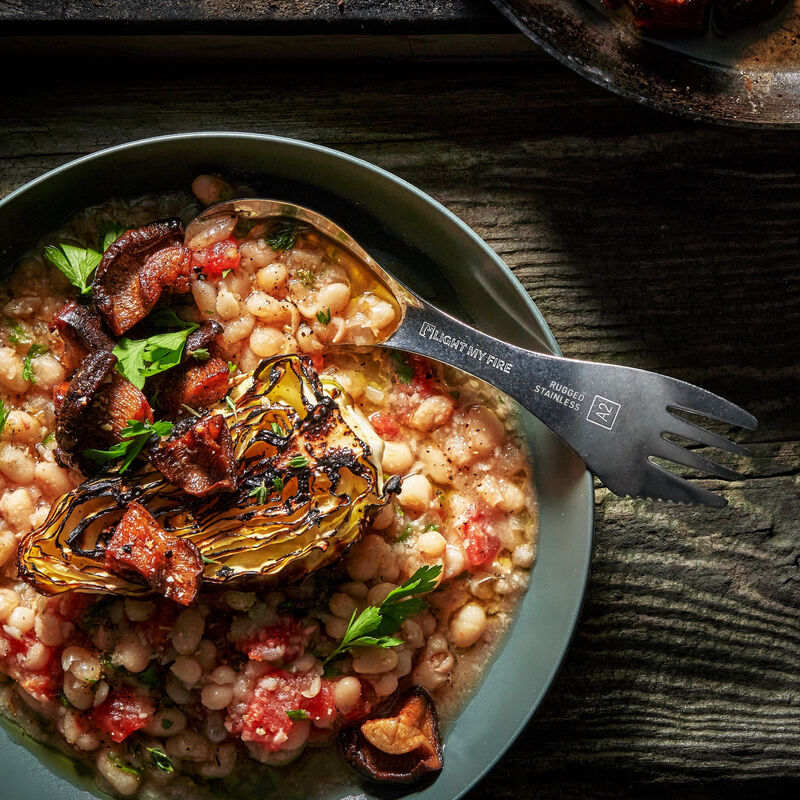 Spork, rostfritt stål