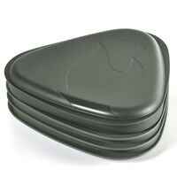StackPlate tallrik 4-pack, sage green